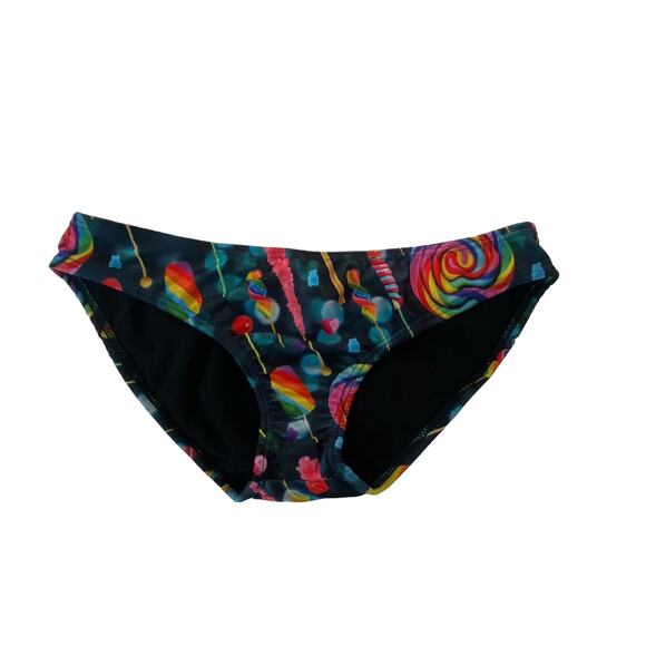 Zara Terez Candy Print Bikini Bottom GIRL'S Size 16 NWOT - Picture 1 of 4